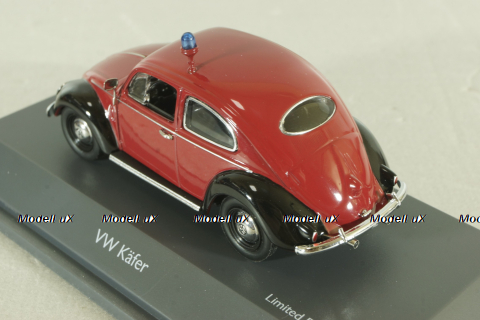 Volkswagen Beetle 1200  fire engine 1959, 450387300, Schuco 1:43