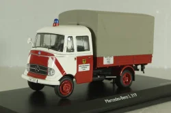 Mercedes L 319 flatbed truck Feuerwehr Dortmund, 450291600, Schuco 1:43 №2