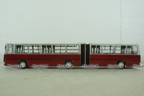 Икарус-280, красно/белый, 900162, Советский Автобус 1:43