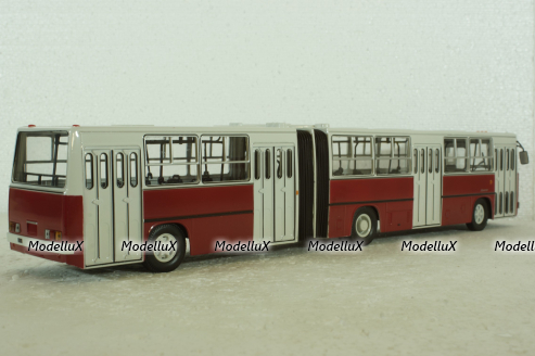 Икарус-280, красно/белый, 900162, Советский Автобус 1:43