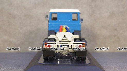 DAF 2600 1970 blue, IXO TR050 1:43