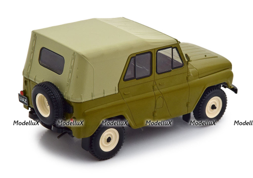 УАЗ 469 green, WB124069, WhiteBox 1:24
