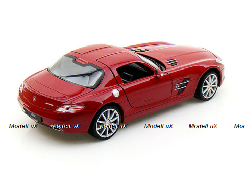 Mercedes SLS AMG (C197) red, 24025, Welly 1:24