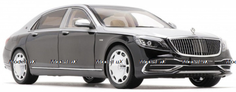 Mercedes-Maybach S-Class 2019 Black/Silver, 820106, Almost Real 1:18