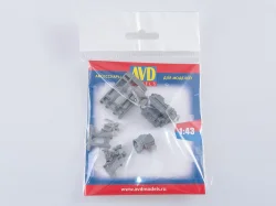 Двигатель ЯМЗ-238 с КПП 1 шт, AVD дополнения AVD143009401