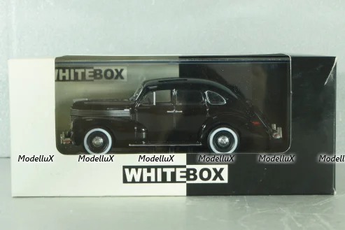 Opel Kapitan P2,6, black 1938, 179639, WhiteBox 1:43