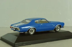 Chevrolet Chevelle SS 454 1970, blue, American Cars №6, DAM006, American cars, Altaya 1:43