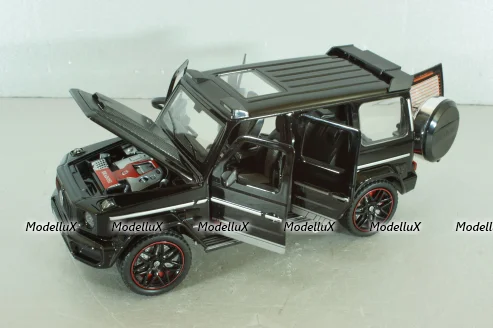 Mercedes Brabus G900 (W463) 2021, black, DH24004, Shuang Ma 1:24