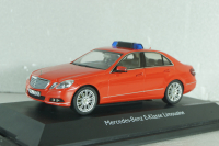 Mercedes-Benz E250 CDI Limousine (W212), Fire Engine 2009, red, Schuco 1:43
