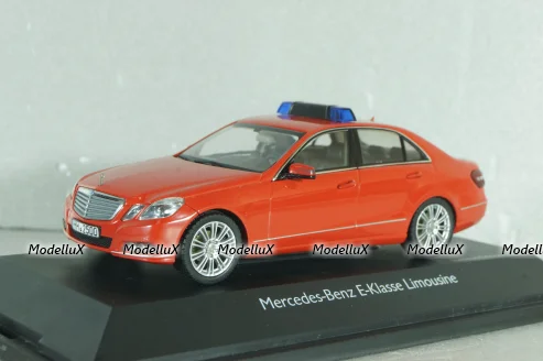 Mercedes-Benz E250 CDI Limousine (W212), Fire Engine 2009, red, Schuco 1:43