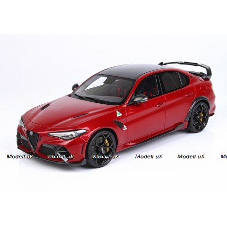 Alfa Romeo Giulia GTAM Rosso GTA roll bar Rosso RED brakes, BBR 1:18