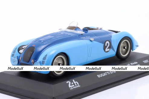 Bugatti 57G #2 Winner 24h LeMans 1937 Wimille, Benoist, Spark 1:43