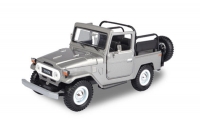 Toyota FJ40 Land Cruiser silver, 79330, MotorMax 1:24