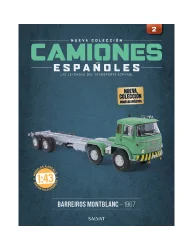 Barreiros Mont Blanc 4-assy 1967, green, Camiones Espanoles, №2, Salvat 1:43