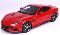 Ferrari Portofino M Spider closed roof Rosso Corsa, P18197B, BBR 1:18