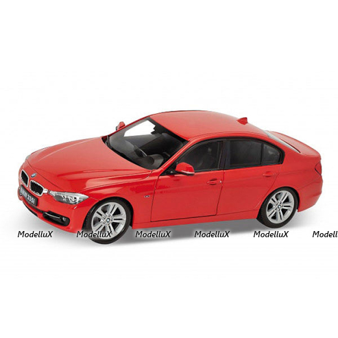 BMW 335i (F30) red, 24039, Welly 1:24