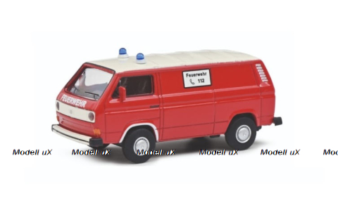 Volkswagen T3 Feuerwehr, 452027900, Schuco 1:64