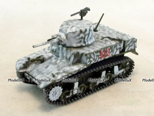 М3 Стюарт легкий танк 1941г., Танки №105, Eaglemoss 1:72 (с журналом, запечатанный)