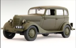 Газ-11-73, хаки, Автолегенды СССР 1:43