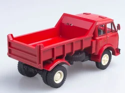 МАЗ 503А самосвал, 1970 г. (красный),НАП 1:43, H757b