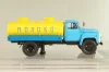 Газ-53-12 АЦПТ-3,3  "Молоко", 1988 г., голубой/желтый, 105356, DiP Models 1:43