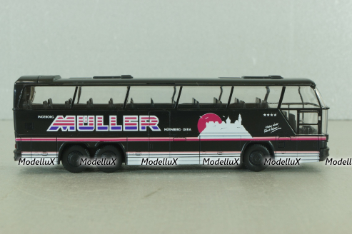 Neoplan Cityliner 3a "Müller" 1988, black, 3122, Rietze 1:87