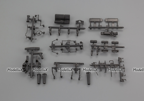 Кит, набор деталей для сборки шасси без кузова АРС-12Д, 515102, DiP Models 1:43