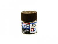 Краска нитро матовая Linoleum Deck Brown (коричневая), Tamiya LP-17