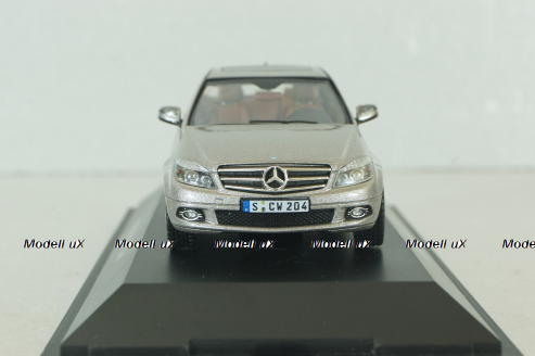 Mercedes C200 (W204) 2007, silver, B66962371, Schuco 1:43