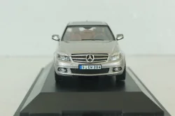 Mercedes C200 (W204) 2007, silver, B66962371, Schuco 1:43