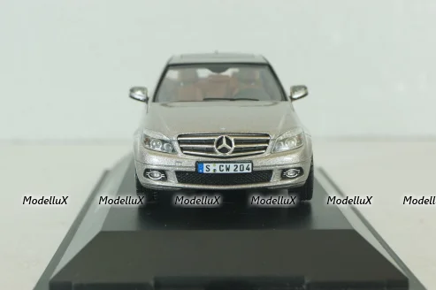 Mercedes C200 (W204) 2007, silver, B66962371, Schuco 1:43