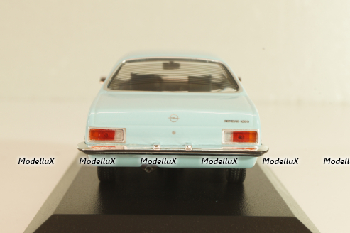 Opel Record D Coupe 1962, blue, 940044021, Maxichamps 1:43
