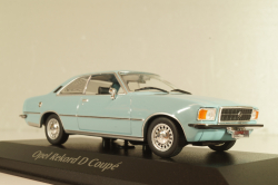Opel Record D Coupe 1962, blue, 940044021, Maxichamps 1:43