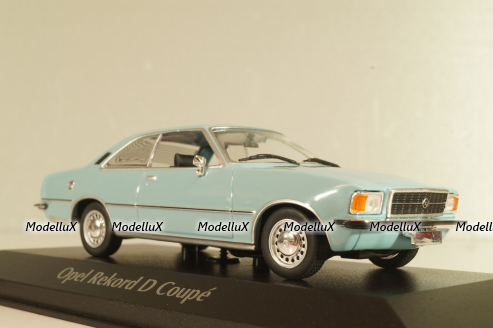 Opel Record D Coupe 1962, blue, 940044021, Maxichamps 1:43