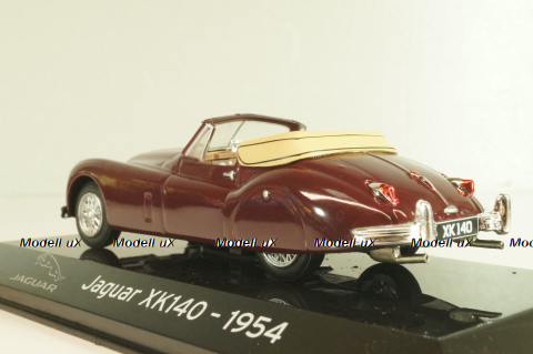 Jaguar XK 140 1954, brown, Altaya 1:43 Уценка!