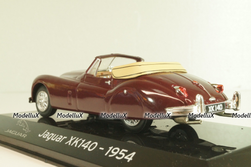Jaguar XK 140 1954, brown, Altaya 1:43 Уценка!