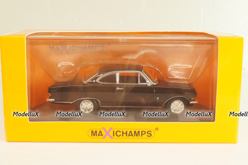 Opel Record A Coupe 1962, black, 940041021, Maxichamps 1:43