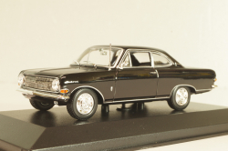 Opel Record A Coupe 1962, black, 940041021, Maxichamps 1:43
