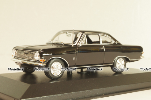 Opel Record A Coupe 1962, black, 940041021, Maxichamps 1:43