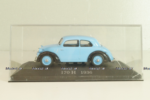 Mercedes-Benz 170H (W28) 1936, light blue, MBOMS029, Mercedes-Benz Offizielle Modell-Sammlung #29, Altaya 1:43 Уценка!