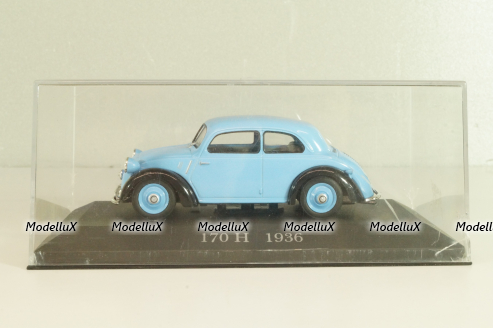 Mercedes-Benz 170H (W28) 1936, light blue, MBOMS029, Mercedes-Benz Offizielle Modell-Sammlung #29, Altaya 1:43 Уценка!