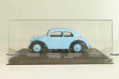 Mercedes-Benz 170H (W28) 1936, light blue, MBOMS029, Mercedes-Benz Offizielle Modell-Sammlung #29, Altaya 1:43 Уценка!