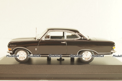 Opel Record A Coupe 1962, black, 940041021, Maxichamps 1:43