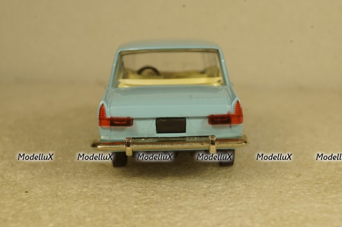 Москвич-408, голубой, июнь 89г., Тантал/Радон  1:43