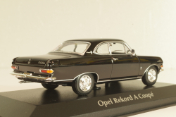 Opel Record A Coupe 1962, black, 940041021, Maxichamps 1:43