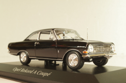 Opel Record A Coupe 1962, black, 940041021, Maxichamps 1:43