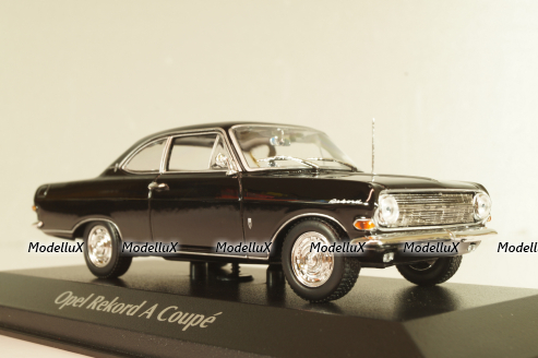 Opel Record A Coupe 1962, black, 940041021, Maxichamps 1:43