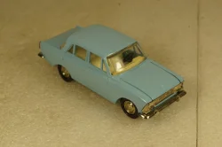 Москвич-408, голубой, июнь 89г., Тантал/Радон  1:43