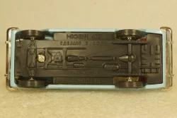 Москвич-408, голубой, июнь 89г., Тантал/Радон  1:43