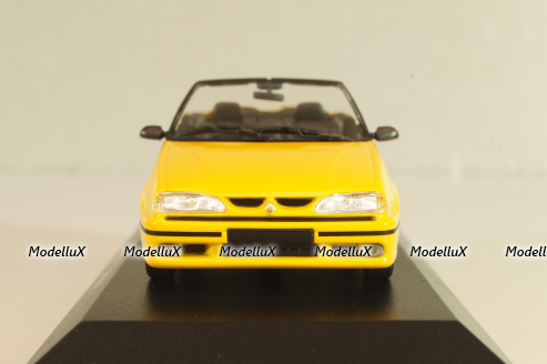 Renault 19 Cabriolet 1992, yellow, 940113730, Maxichamps 1:43